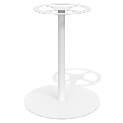 Подстолье (Стол круглый Дублин) (гладкий белый)