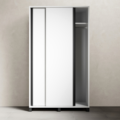 Шкаф для одежды (раздвижные двери) 600х1200х2100